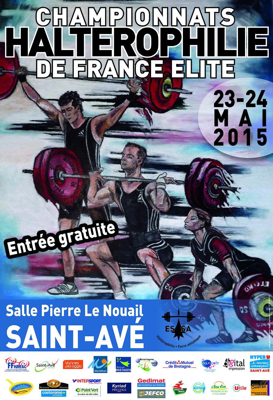 Programme des Championnats de France Elite